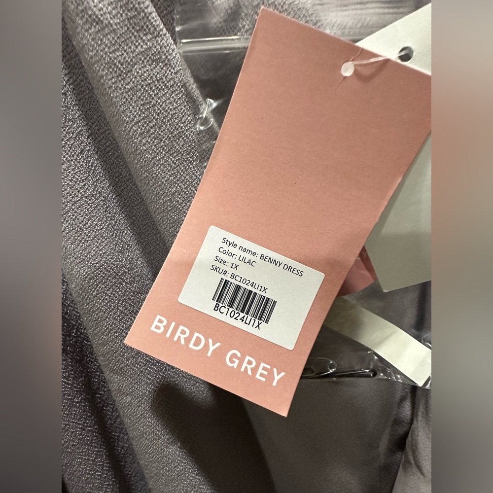 Birdy Grey BENNY DRESS CREPE Lilac 1X NEW NWT BRIDESMAID WEDDING - Picture 5 of 16